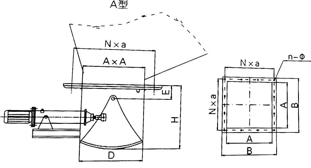 DSZ-A-II型電液動(dòng)扇形閘門